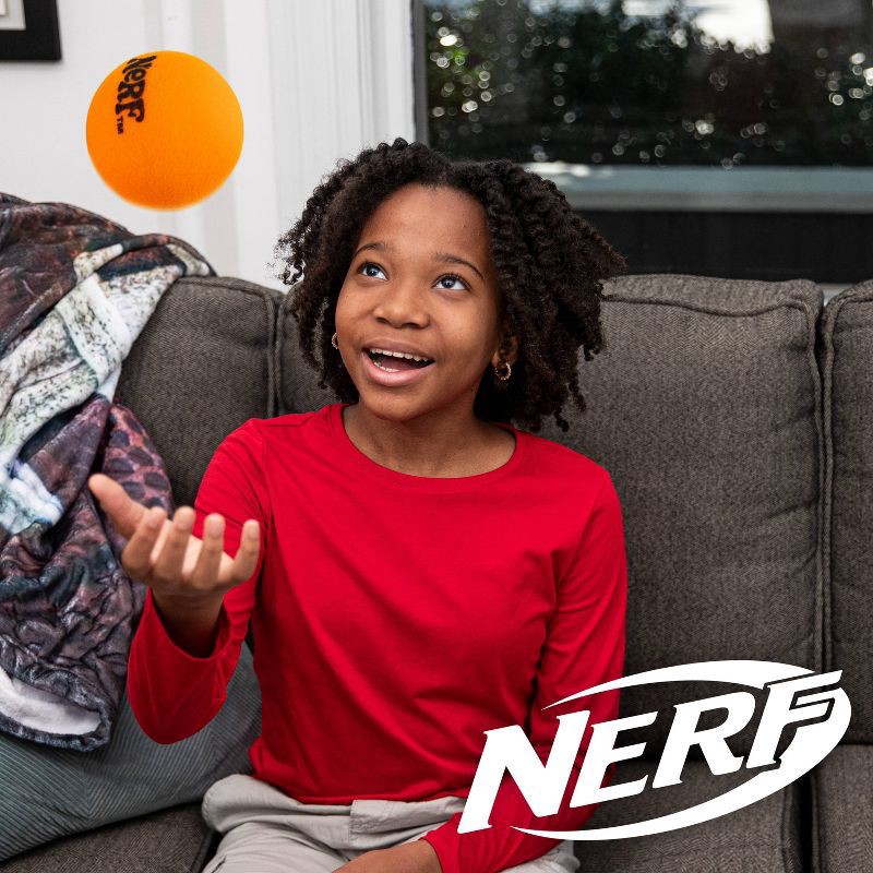 slide 5 of 10, NERF Foam Retro Hand Ball - Orange, 1 ct