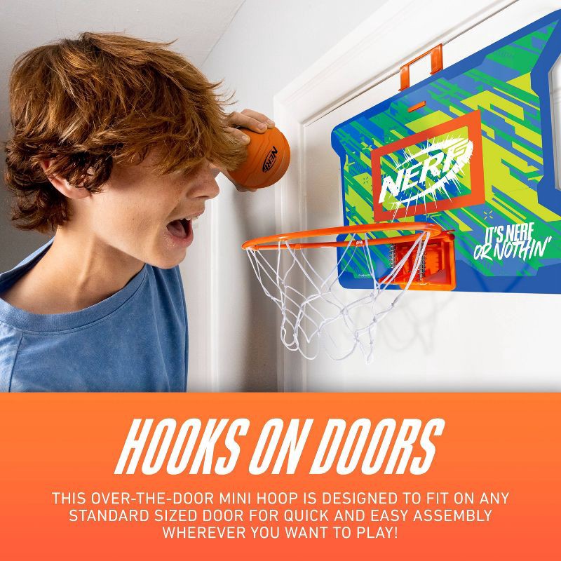 slide 4 of 10, NERF Slam Toy Basketball Set - 2pc, 2 ct