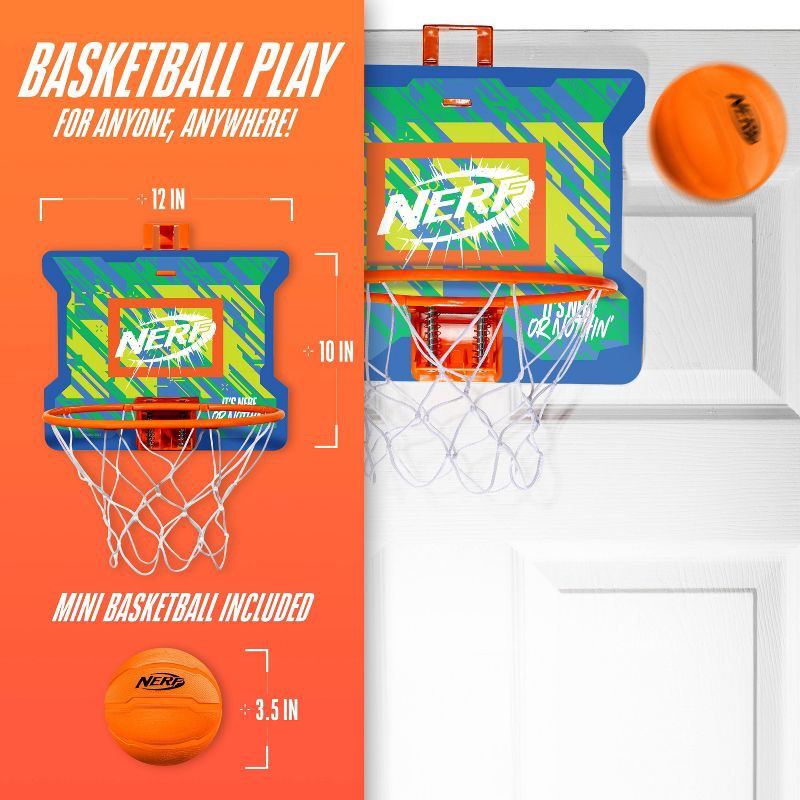 slide 5 of 10, NERF Slam Toy Basketball Set - 2pc, 2 ct