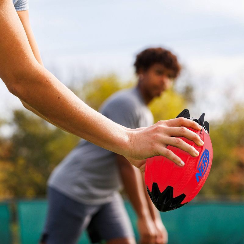 slide 3 of 13, NERF Vortex Rocket - Red: Polyurethane Shell Football for Kids 6+, 1 ct