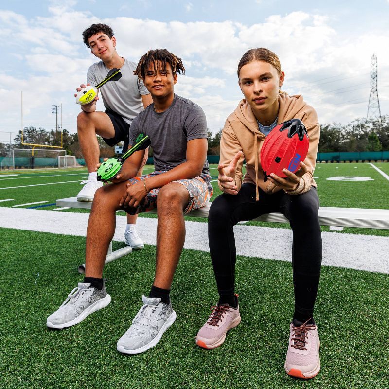 slide 5 of 13, NERF Vortex Rocket - Red: Polyurethane Shell Football for Kids 6+, 1 ct