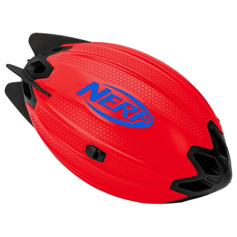 slide 1 of 13, NERF Vortex Rocket - Red: Polyurethane Shell Football for Kids 6+, 1 ct