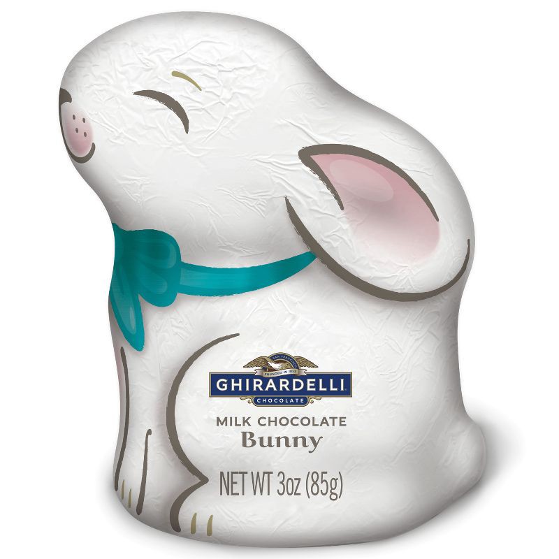 slide 2 of 5, Ghirardelli Easter Milk Chocolate Hollow Bunny - 3oz, 3 oz