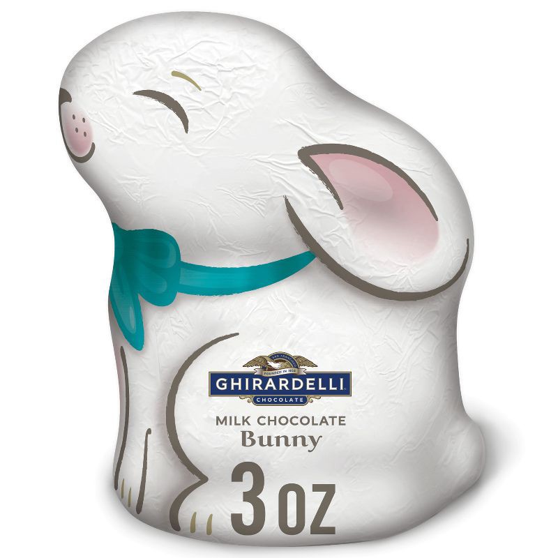 slide 1 of 5, Ghirardelli Easter Milk Chocolate Hollow Bunny - 3oz, 3 oz