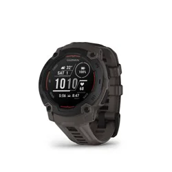 Garmin Instinct E 45mm Black Smartwatch with Charcoal Band