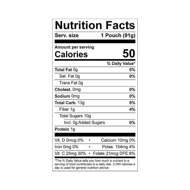 slide 4 of 4, Once Upon a Farm Immunity Blend Fruit Pouches - 25.6oz/8ct, 25.6 oz, 8 ct