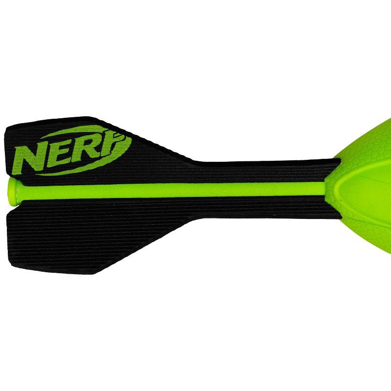 slide 3 of 4, NERF Vortex Aero Howler Glow Football - Green: Polyurethane Shell, Sports Balls for Ages 6+, 1 ct