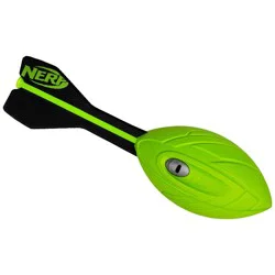NERF Vortex Aero Howler Glow Football - Green: Polyurethane Shell, Sports Balls for Ages 6+