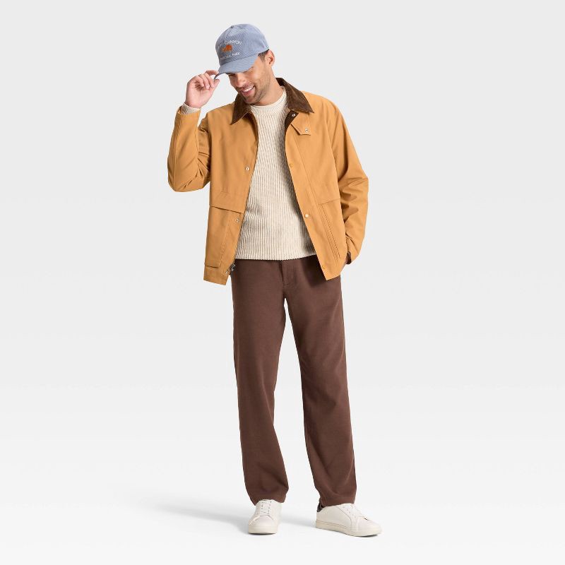 slide 3 of 3, Men's Field Jacket - Goodfellow & Co™ Almond L, 1 ct