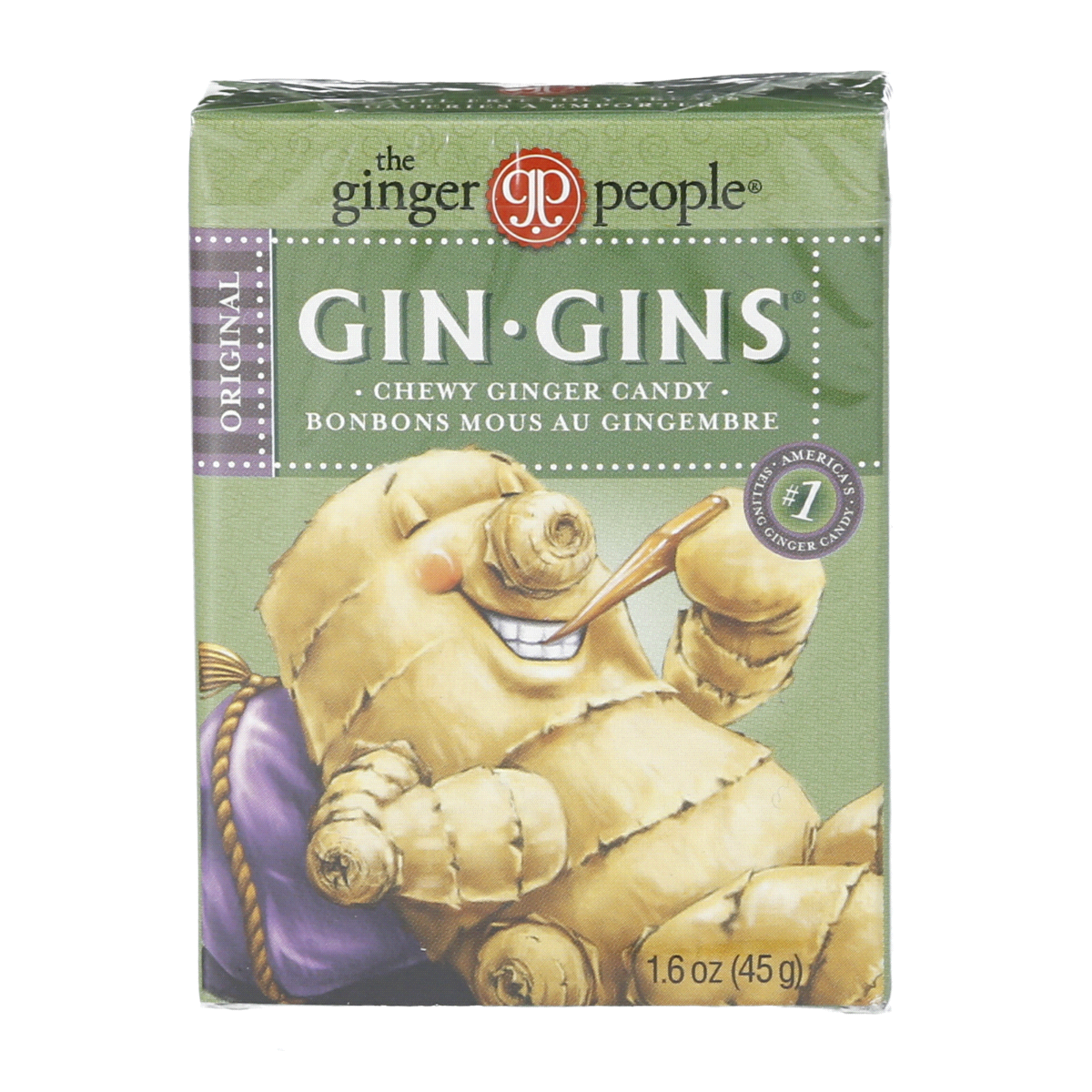 slide 1 of 1, Ginger People Gin-Gins, Original, 1.6 oz