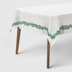 104"x60" Holly Berry Tablecloth - Threshold™