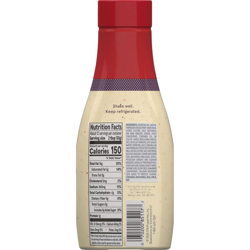 slide 5 of 6, Chick-fil-A Parmesan Caesar Salad Dressing - 12 fl oz, 12 fl oz