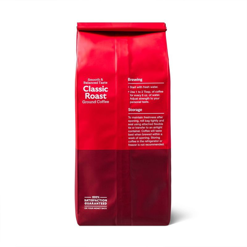 slide 2 of 3, Medium Roast Ground Coffee - 12oz - Market Pantry™, 12 oz