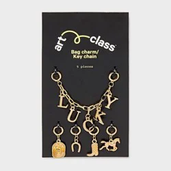Girls' 5pc Lucky Shoe Charm Set - art class™