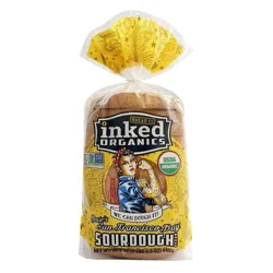 Inked Bread Co. Organic Rosie's San Francisco Bay Sourdough Bread - 22.5oz