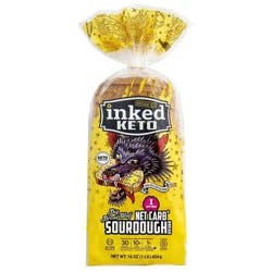 Inked Bread Co. Keto Big Bread Wolf Sourdough Bread - 16oz
