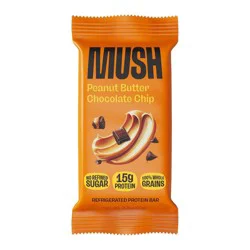 MUSH Peanut Butter Chocolate Chip Refrigerated Protein Bar - 2.3oz