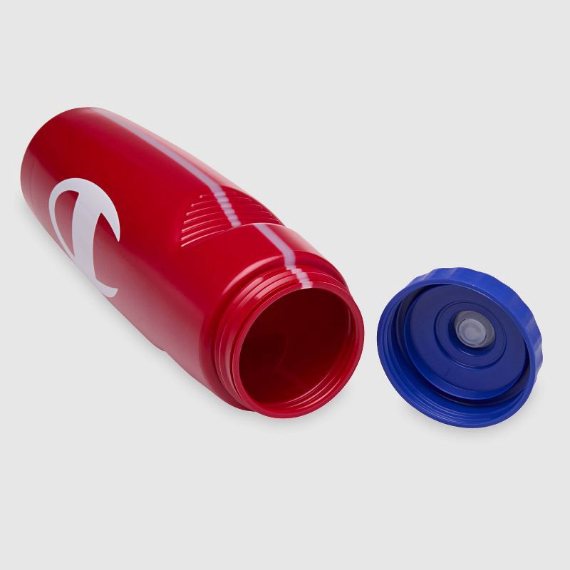 slide 3 of 3, Champion Quench Squeeze Bottle 24oz - Red, 24 oz