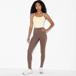 Women's High-Waisted ButterBliss Leggings - Wild Fable™ Brown XL