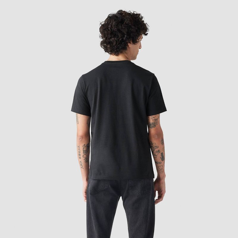 slide 2 of 2, Levi's® Men's Phantom Batwing Standard Fit Short Sleeve Logo Crewneck T-Shirt - Black XXL, 1 ct