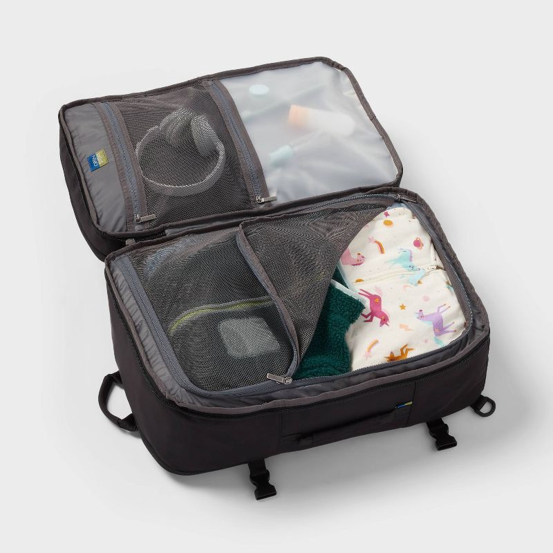 slide 4 of 8, 45L Travel Backpack - Open Story™ Black, 45 liter