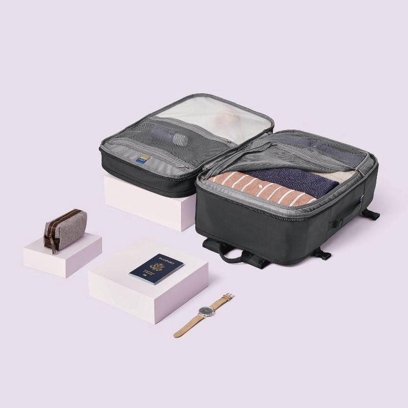 slide 8 of 8, 45L Travel Backpack - Open Story™ Black, 45 liter