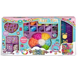 Rainbow Loom 6155pc Fab and Fun Charm and Bead Kit Gift