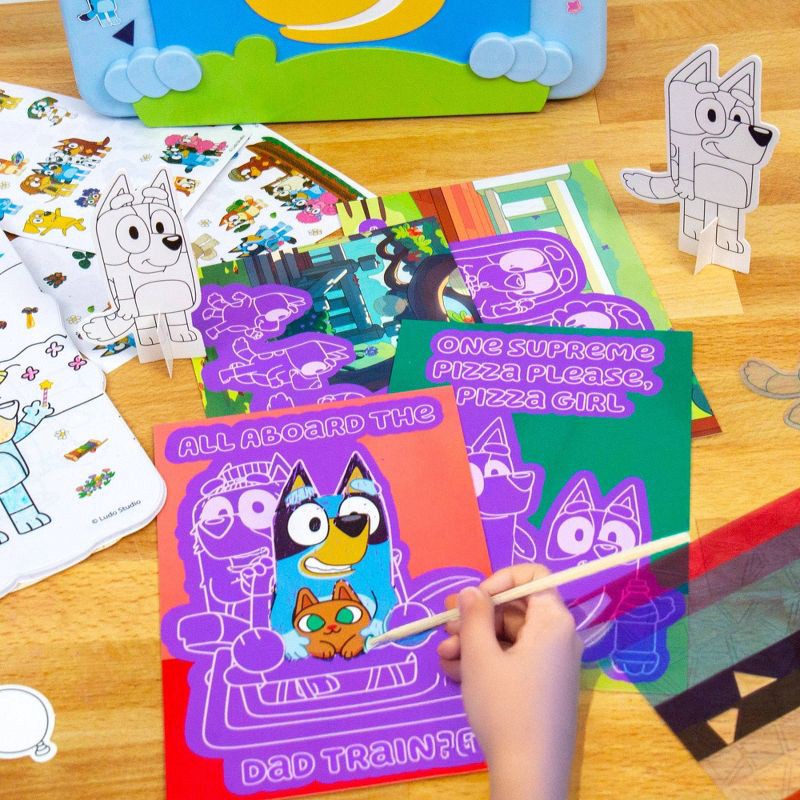 slide 4 of 6, Bluey Creative Caddy, 1 ct