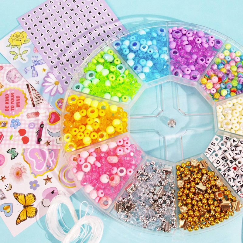 slide 3 of 5, STMT Do-It-Yourself Jewelry Spinner 800+ Beads, 1 ct