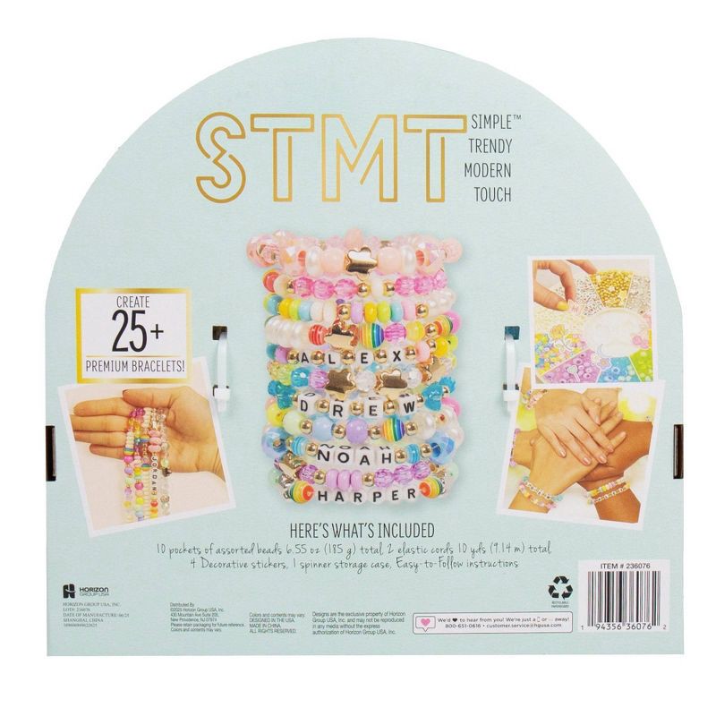 slide 4 of 5, STMT Do-It-Yourself Jewelry Spinner 800+ Beads, 1 ct