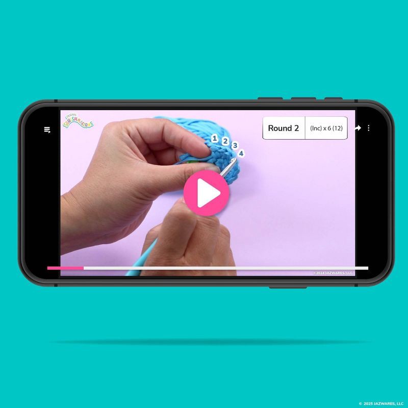 slide 5 of 8, Original Squishmallows Squish Squad Crochet Case Gift, 1 ct