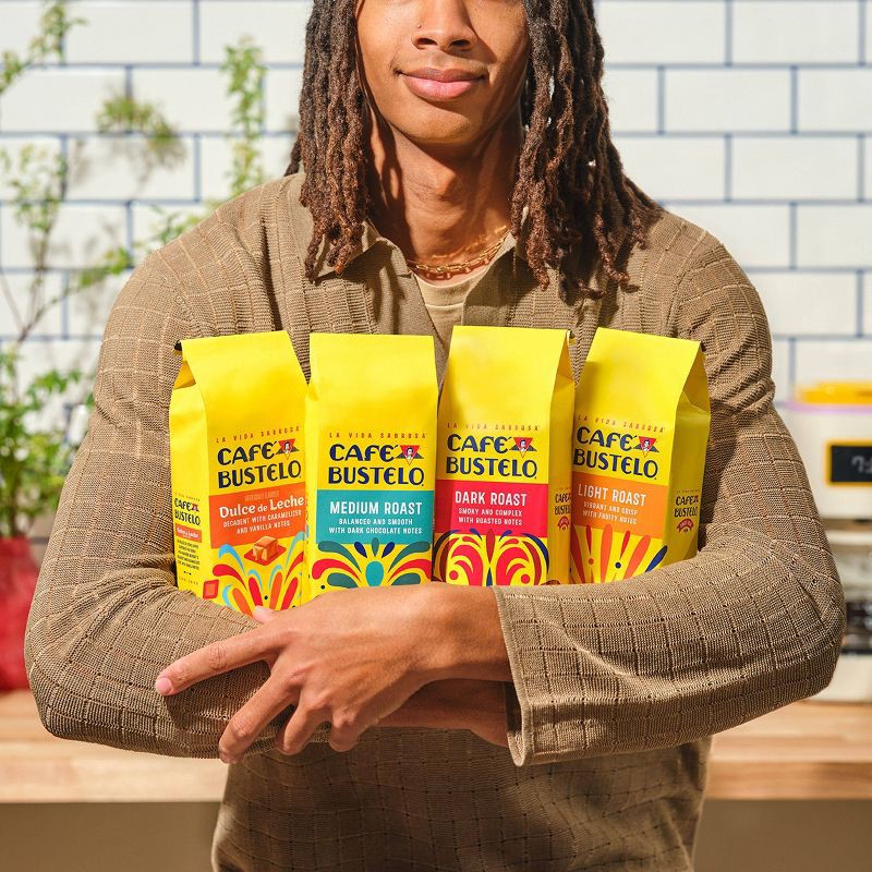 slide 6 of 6, Cafe Bustelo Dulce de Leche Ground Coffee - 11oz, 11 oz