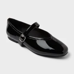 Women's Elena Mary Jane Flats with Memory Foam Insole – A New day™ Black 9