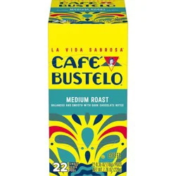 Cafe Bustelo Medium Roast Keurig K-Cup Coffee Pods - 22ct