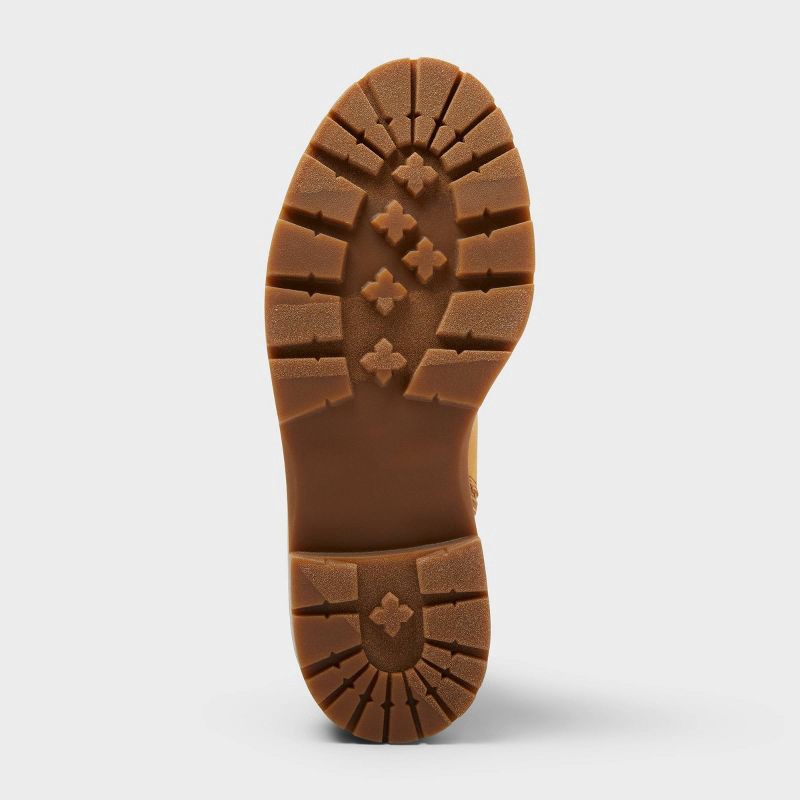 slide 4 of 4, Women's Marlowe Hiker Ankle Boots with Memory Foam Insole – Wild Fable™ Tan 6.5, 1 ct