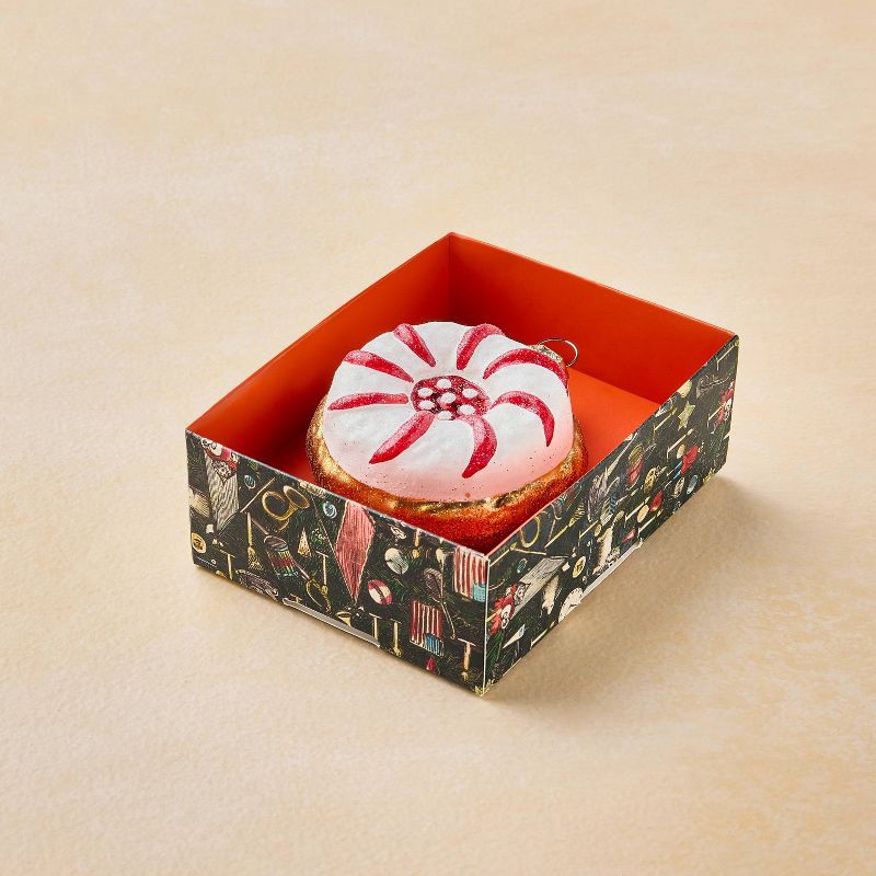 slide 3 of 4, John Derian for Target Glass Cookie Ornament, 1 ct