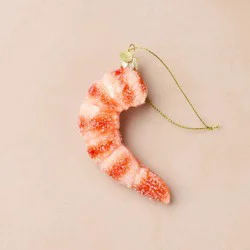 John Derian for Target Glass Shrimp Ornament