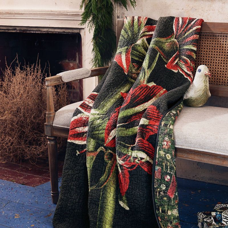 slide 2 of 3, John Derian for Target Quilt Amaryllis, 1 ct