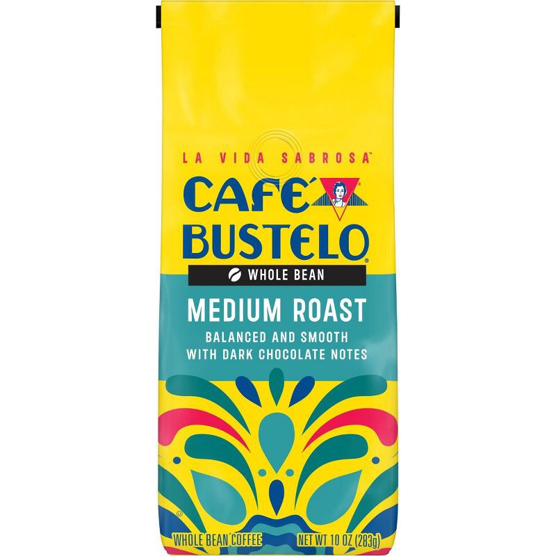 slide 1 of 6, Cafe Bustelo Medium Roast Whole Bean Coffee - 10oz, 10 oz