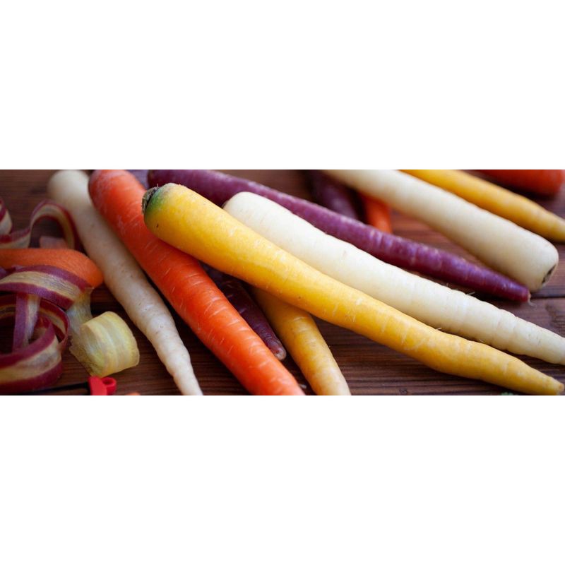 slide 3 of 3, Organic Rainbow Whole Carrots - 2lb, 2 lb