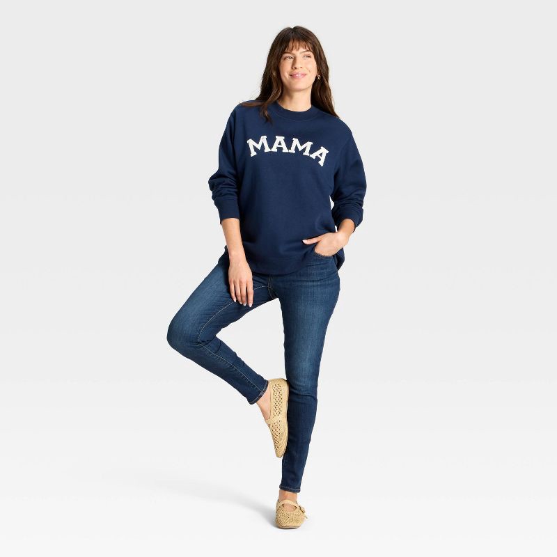 slide 3 of 5, Over The Belly Low-Rise Skinny Maternity Jeans - Isabel Maternity by Ingrid & Isabel™ Dark Wash 4, 1 ct