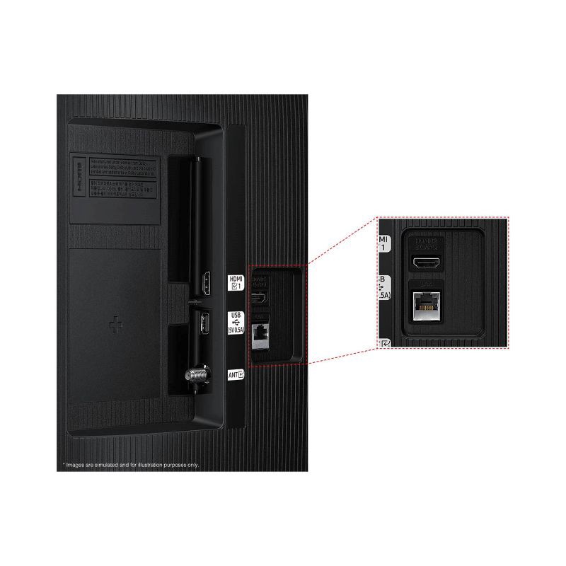 slide 4 of 9, Samsung 32" HD H5000F 720p Smart LED TV: Wi-Fi, HDR10+, 60 Hz Refresh Rate, 1 ct