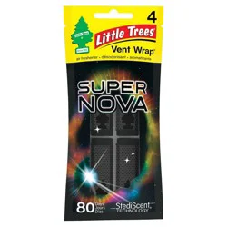 Little Trees Vent Wrap Supernova 4pk Air Freshener
