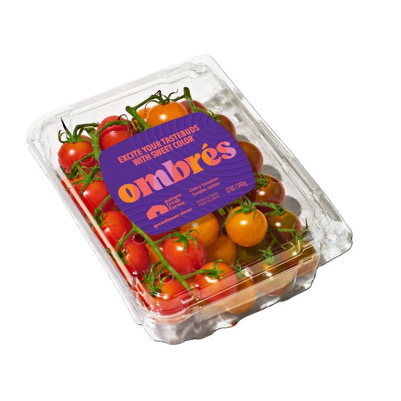 slide 3 of 3, Nature Fresh Farms Ombre Cherry Tomatoes On The Vine - 12oz, 12 oz