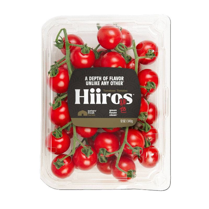 slide 1 of 3, Nature Fresh Farms NatureFresh Farms Hiiros Cherry Tomatoes On The Vine - 12oz, 12 oz
