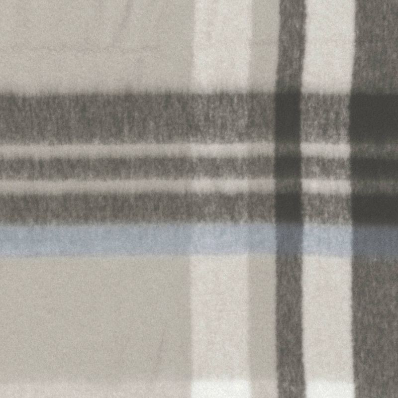 slide 5 of 5, Woven Plaid Throw Blanket Gray - Threshold™, 1 ct