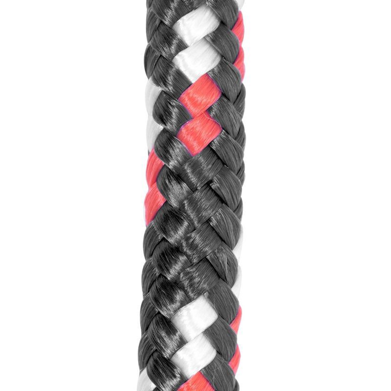 slide 3 of 5, Richelieu KingCord Polypropylene Diamond Braid Rope 100' - Red and Black, 1 ct