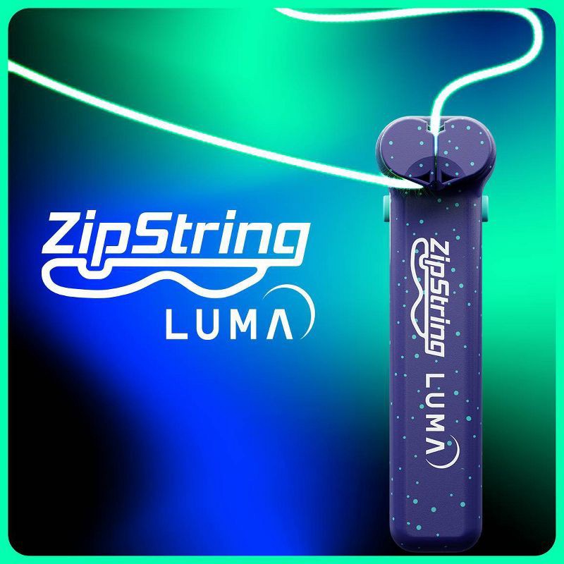 slide 9 of 11, ZipString 2''X6'' Luma Glow in the Dark Catch Games, 1 ct