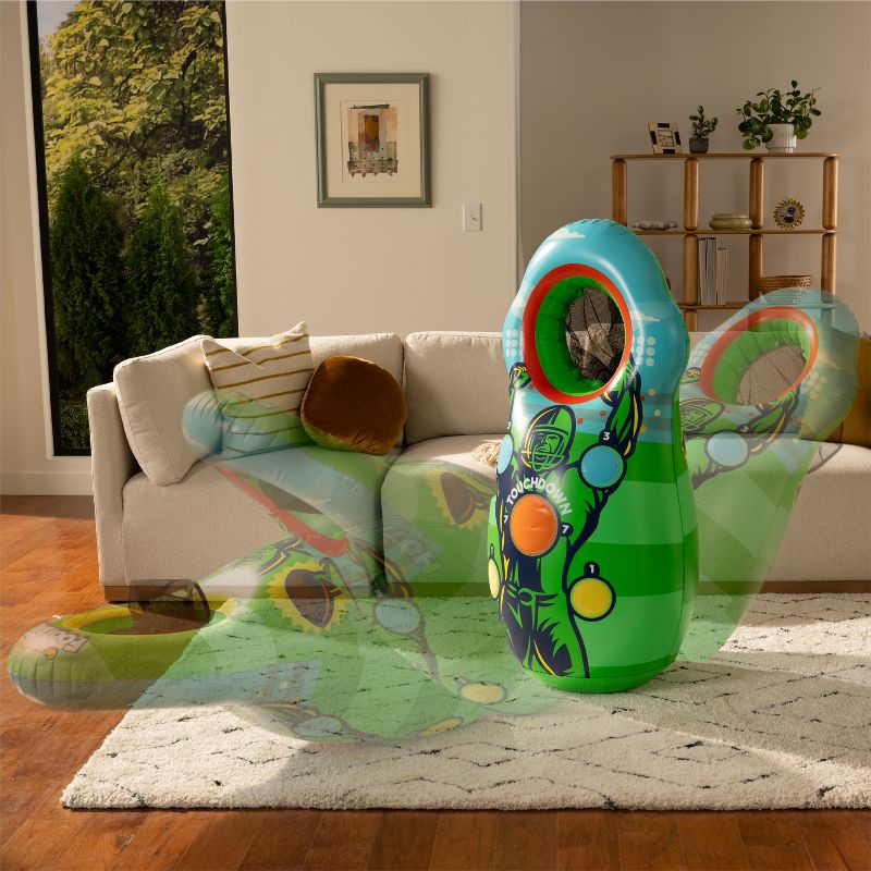 slide 7 of 7, Chuckle & Roar Grow-with-you-Football (Inflatable) Toy Football Set, 1 ct