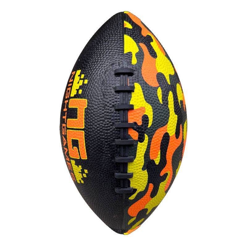 slide 4 of 4, Night Games LED Light Up Graphic Jr Size Football - Camoflauge, 1 ct